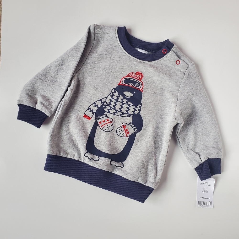 NEW w/tags Carter's Sweatshirt size 12 mo